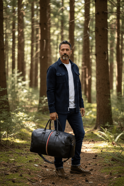 Texan Leather Holdall