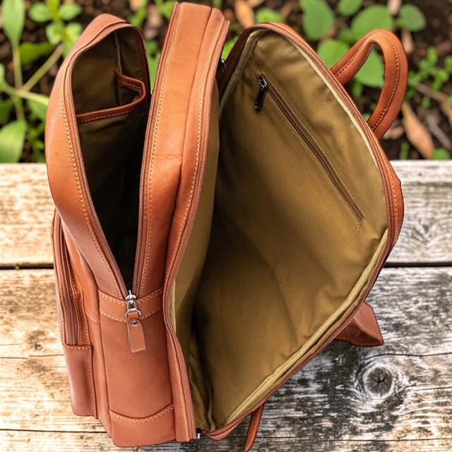 Texan Leather Laptop Backpack
