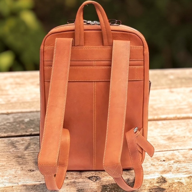 Texan Leather Laptop Backpack