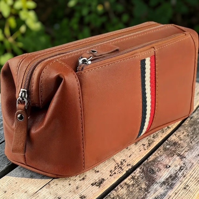 Texan Leather Washbag